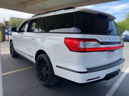 Pristine White 2020 Lincoln Navigator Reserve