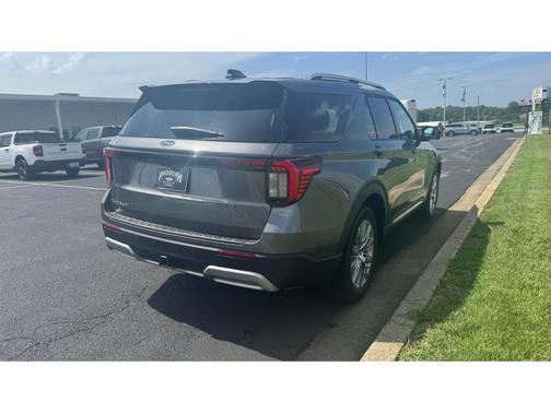 Carbonized Gray Metallic 2026 Ford Explorer Platinum
