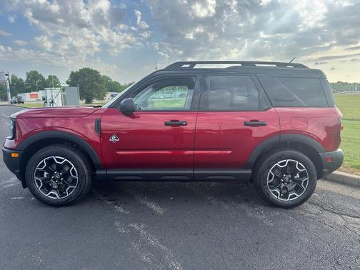 Ruby Red Metallic Tinted Clearcoat 2026 Ford Bronco Sport Outer Banks
