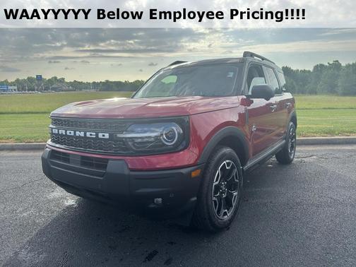 Ruby Red Metallic Tinted Clearcoat 2026 Ford Bronco Sport Outer Banks