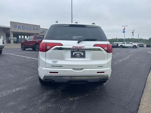 White Frost Tricoat 2017 GMC Acadia Denali