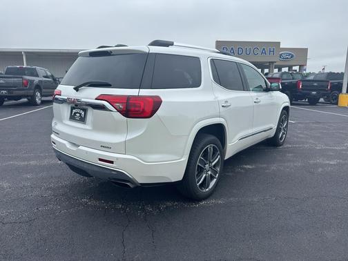White Frost Tricoat 2017 GMC Acadia Denali