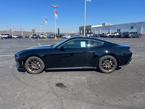Shadow Black 2026 Ford Mustang EcoBoost
