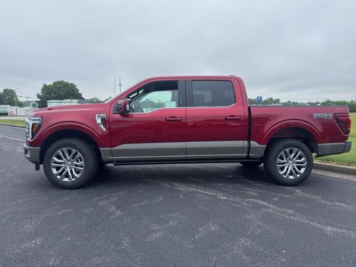 Ruby Red Metallic Tinted Clearcoat 2026 Ford F-150 King Ranch