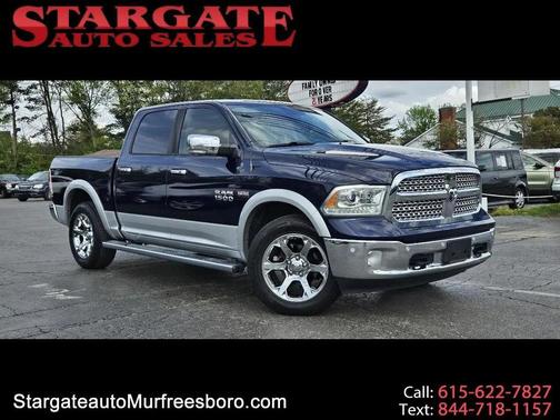 Blue 2016 RAM 1500 Laramie