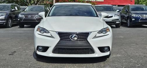 White 2015 Lexus IS 250 Base