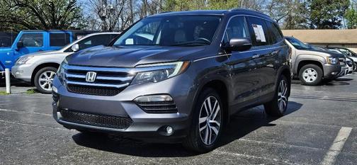Modern Steel Metallic 2016 Honda Pilot Elite