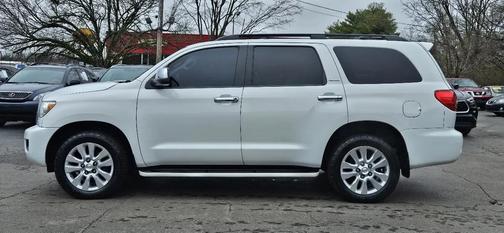 Blizzard Pearl 2012 Toyota Sequoia Platinum