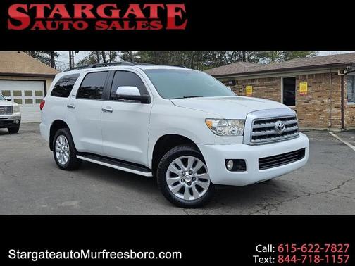 Blizzard Pearl 2012 Toyota Sequoia Platinum