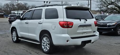 Blizzard Pearl 2012 Toyota Sequoia Platinum