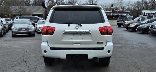 Blizzard Pearl 2012 Toyota Sequoia Platinum
