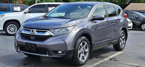 Gray 2018 Honda CR-V EX-L