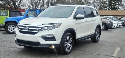 Pearl White 2017 Honda Pilot EX-L