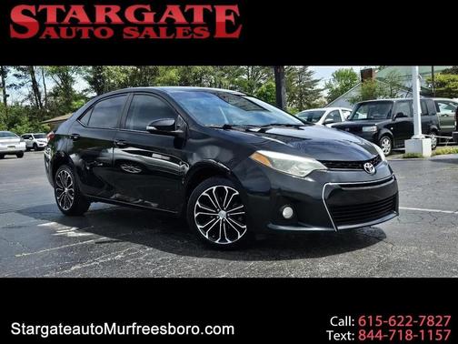 Black Sand Mica 2014 Toyota Corolla S Plus