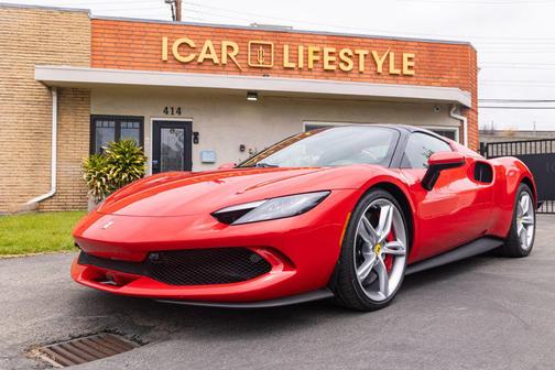 Red 2025 Ferrari 296 GTS Convertible 2D 3.0L V6 Turbo Electric/Hybrid