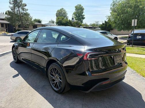 Black 2025 Tesla Model 3 Long Range