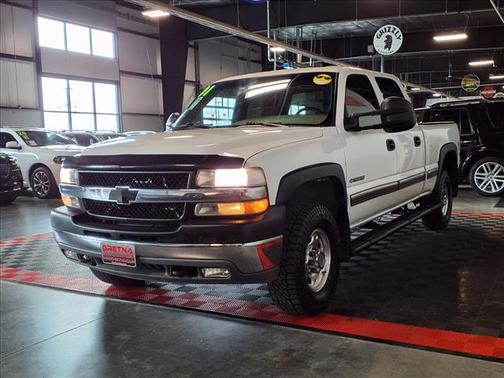 Summit White 2001 Chevrolet Silverado 2500 LS H/D Crew Cab