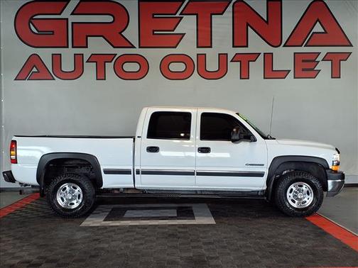 Summit White 2001 Chevrolet Silverado 2500 LS H/D Crew Cab