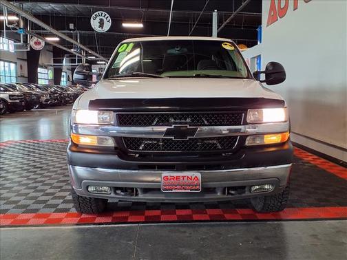 Summit White 2001 Chevrolet Silverado 2500 LS H/D Crew Cab