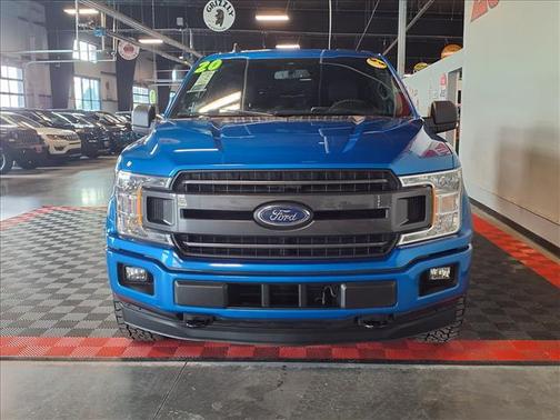 Velocity Blue Metallic 2020 Ford F-150 XLT