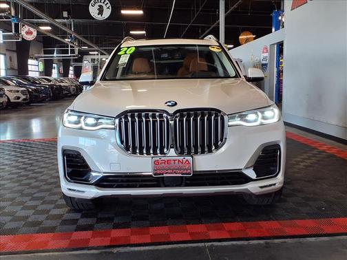 Mineral White Metallic 2020 BMW X7 xDrive40i