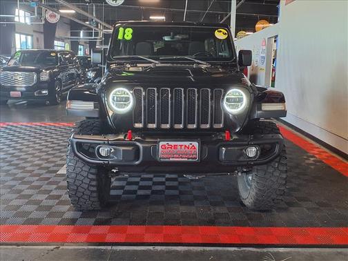 Black Clearcoat 2018 Jeep Wrangler Unlimited Rubicon