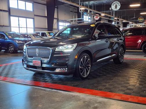 BLUE 2021 Lincoln Aviator Reserve AWD