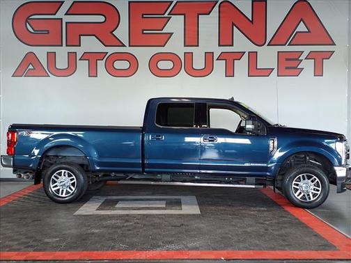 Blue Jeans Metallic 2019 Ford F-350 Lariat