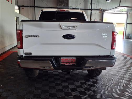 White Platinum Metallic Tri-Coat 2017 Ford F-150 Lariat