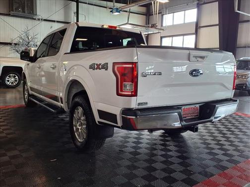 White Platinum Metallic Tri-Coat 2017 Ford F-150 Lariat