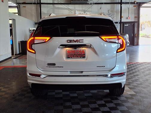 White Frost Tricoat 2023 GMC Terrain Denali