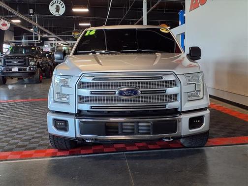 Ingot Silver Metallic 2016 Ford F-150 Platinum