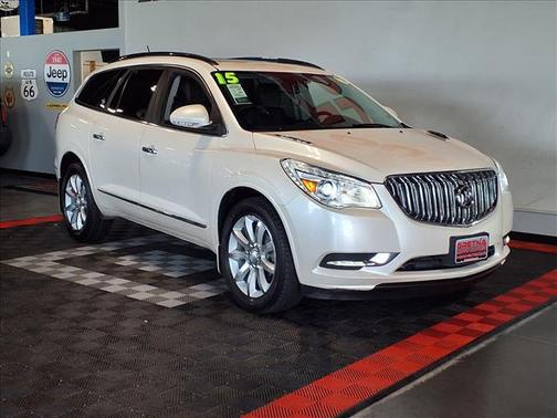 White Diamond Tricoat 2015 Buick Enclave Premium