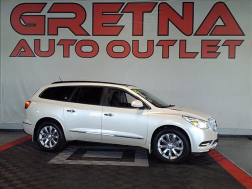 White Diamond Tricoat 2015 Buick Enclave Premium