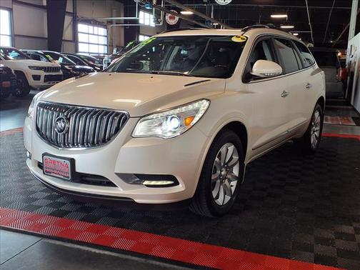 White Diamond Tricoat 2015 Buick Enclave Premium
