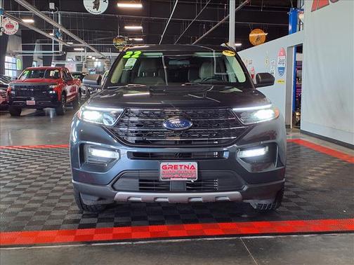 Stone Blue Metallic 2022 Ford Explorer XLT
