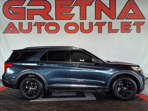 Stone Blue Metallic 2022 Ford Explorer XLT