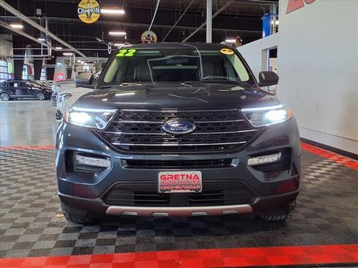 Stone Blue Metallic 2022 Ford Explorer XLT