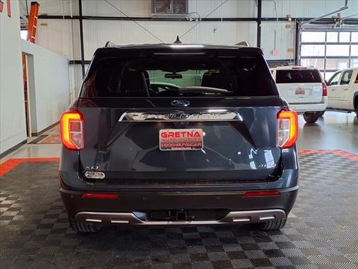 Stone Blue Metallic 2022 Ford Explorer XLT