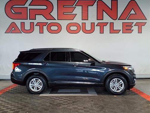 Stone Blue Metallic 2022 Ford Explorer XLT