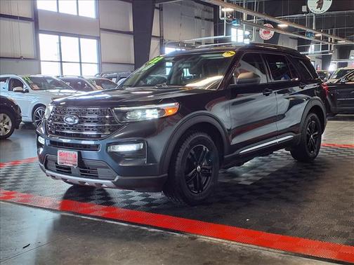 Stone Blue Metallic 2022 Ford Explorer XLT