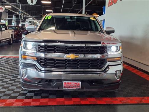 Silver Ice Metallic 2018 Chevrolet Silverado 1500 1LT
