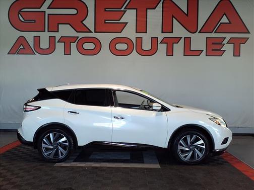 Pearl White 2016 Nissan Murano Platinum