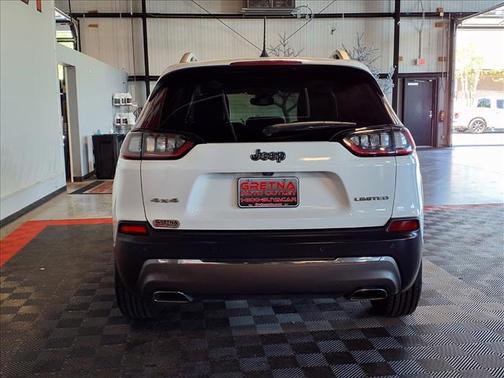 Bright White Clearcoat 2019 Jeep Cherokee Limited