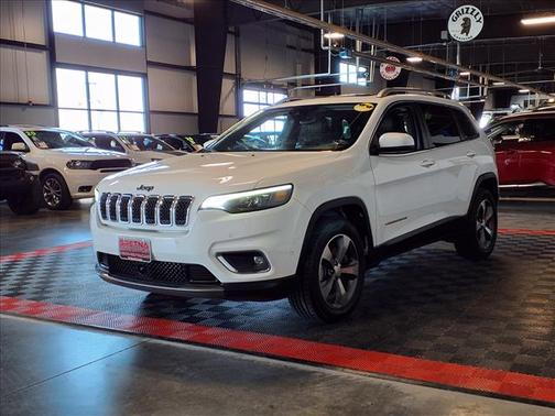 Bright White Clearcoat 2019 Jeep Cherokee Limited