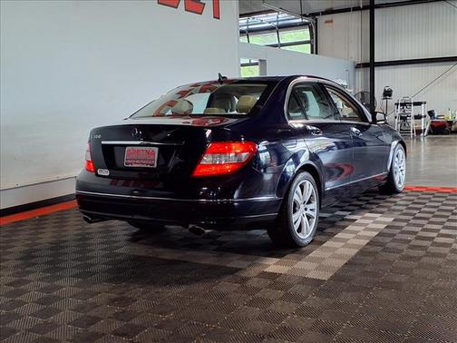 Capri Blue Metallic 2011 Mercedes-Benz C-Class Luxury