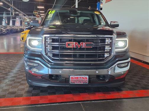 Dark Slate Metallic 2018 GMC Sierra 1500 SLT