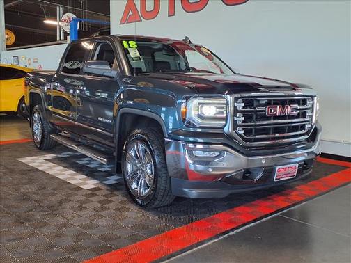 Dark Slate Metallic 2018 GMC Sierra 1500 SLT