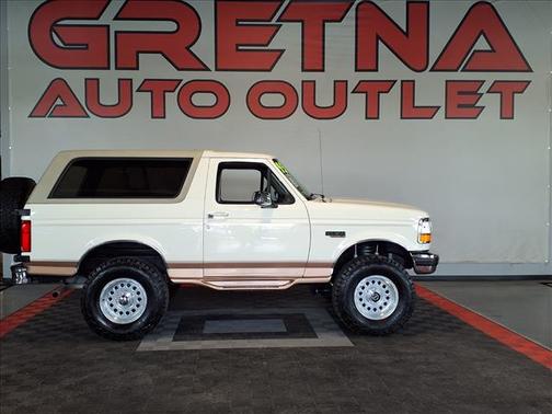 Cream 1995 Ford Bronco Eddie Bauer