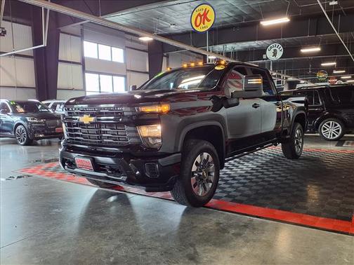 Black 2024 Chevrolet Silverado 2500 Custom